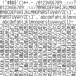 donguri16 font